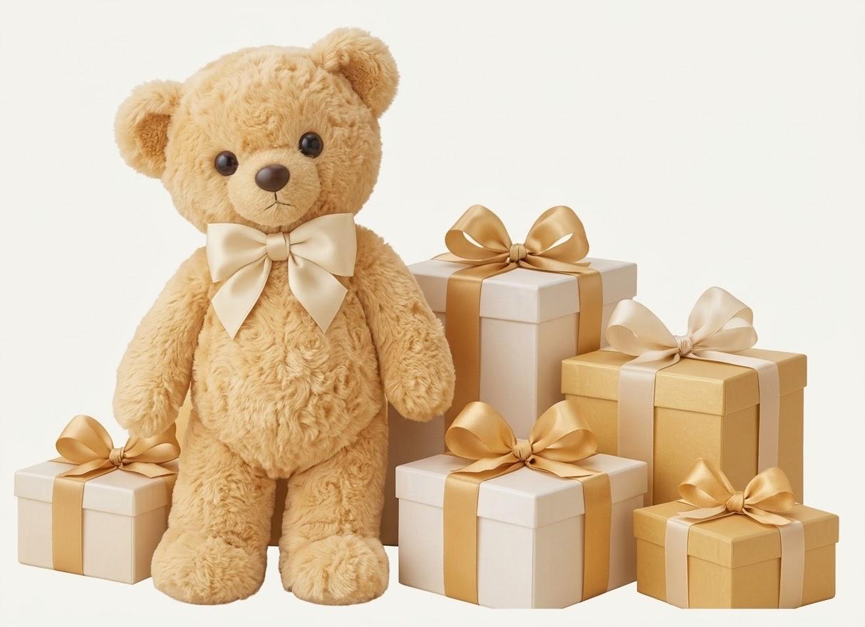 Osito con regalos